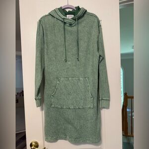 Velvet by Graham & Spencer Hoodie Sweatshirt Dress – Size M | Anthro Exclusive